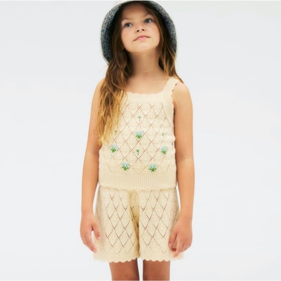 NWT Zara Knit Shorts - Picture 2 of 6